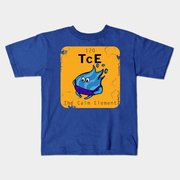 Water : The Calm Element Kids T-Shirt by Fun Funky Designs